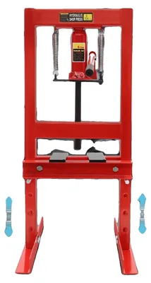 Obrázek produktu pro Hydraulický lis, nosnost 6 tun, výškově nastavitelný, červený