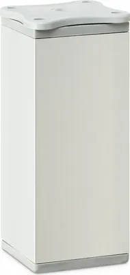Produktbild von Höhenverstellbarer Möbelfuß DAK Höhe 100 mm Silber eloxiert Schrankfuß Stellfuß SO-TECH