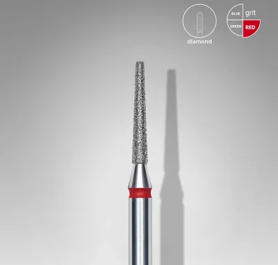 Immagine prodotto di STALEKS Fresa diamantata, troncoconica 1,6 mm/10, rossa