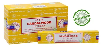 Image de Bâtonnets d'encens Satya « Sandalwood »