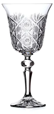 Obrázek produktu pro Bohemia Crystal Ručně broušené sklenice na víno Razno 220ml (set po 6ks)