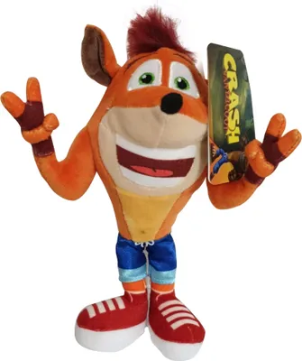 Obrázek produktu pro Plyšová figurka Crash Bandicoot 22 cm, plyšová hračka na hraní a sbírání