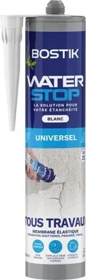 Produktbild von Abdichtungsbahn - BOSTIK - Waterstop - Leckreparatur - 290 ml Kartusche - Weiß