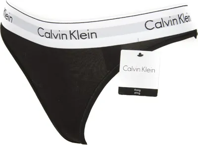 Immagine prodotto di Perizoma donna slip mutanda CK CALVIN KLEIN articolo F3786E THONG, M, Cotone 53%,Modal 35%,Spandex 12%