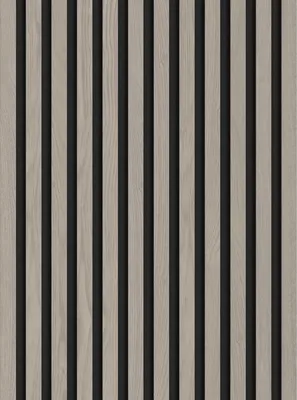 Zdjęcie produktu dla Mexen Lam-F lamele ścienne akustyczne 275 x 30 cm, filc 8 mm, fornir techniczny, Dąb Popielaty - S105-275307-3015-005