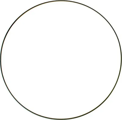 Produktbild von Metallring 30cm schwarz, Glorex GLOREX