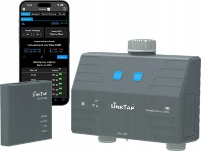 Zdjęcie produktu dla LinkTap 2-strefowy system nawadniający z bramką nowy