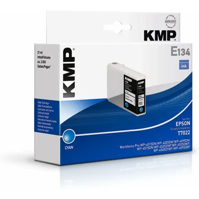 Produktbild von KMP E134, Cyan, 1 Stück(e)