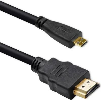 Obrázok produktu pre Qoltec 50401, 3 m, Typ HDMI (štandard), Typ HDMI D (micro), Čierna