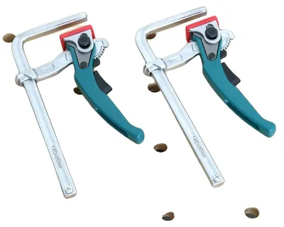 Immagine prodotto di Morsetto a cricchetto per binari, acciaio resistente, facile da regolare, 2 pezzi