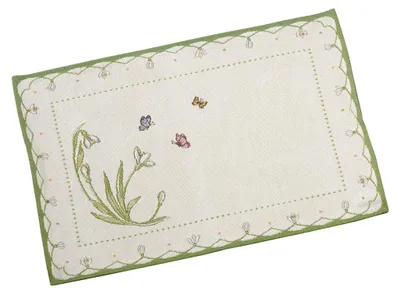 Zdjęcie produktu dla Villeroy & Boch Colourful Spring Gobelin, Prostokąt, Niebieski, Szary, Różowy, Biały, Obraz, Bawełna, Poliester, Butterfly, Chłopak, dziewczyna