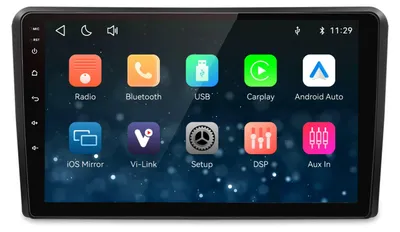 Zdjęcie produktu dla Radio samochodowe 9-calowe do Audi A3 S3 RS3 8P 8V (2003-2013), system Linux, CarPlay, Android Auto, Bluetooth, WiFi, RDS, kamera (opcjonalnie), Vi Link