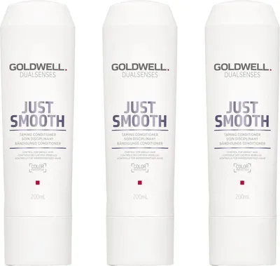 Produktbild von Dualsenses Just Smooth Taming Conditioner 3x200 ml