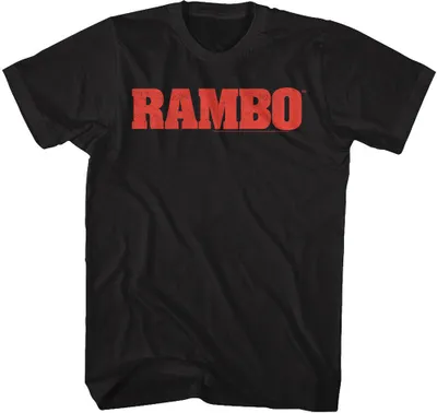 Immagine prodotto di Rambo - T-shirt da uomo TV2973 (L) (Nero)