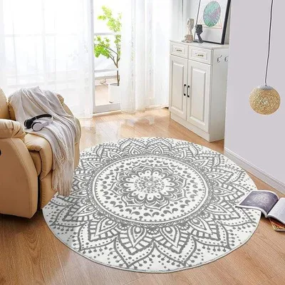 Productafbeelding van Rond vloerkleed, afmetingen: 13,5 L x 22,8 W x 33,2 H cm
