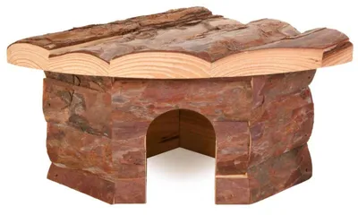 Produktbild von Trixie Natural Living Eckhaus Jesper, 22 × 10 × 15/15 cm