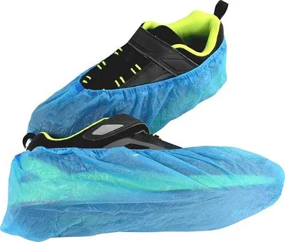 Produktbild von Famanu Schuhüberzüge hygienisch blau - 100 Stück