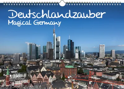 Produktbild von Deutschlandzauber DIN A3 - Immerwährender Kalender  Städte Deutschland - Seelenzauber