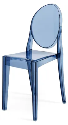 Produktbild von Victoria Ghost, Stuhl, 2er Set, Staublau