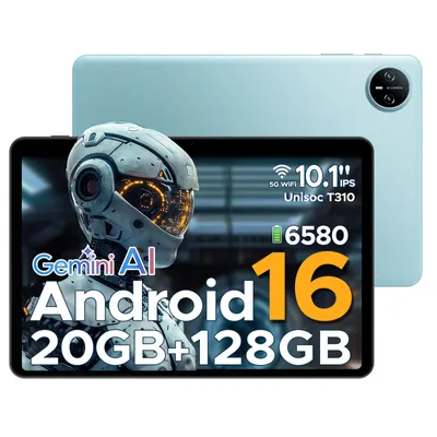 Produktbild von DOOGEE Tab A9 Pro Android 16, 10,1 Zoll, 20(4+16)GB+128GB(bis 2TB erweiterbar), WiFi 5, 6580mAh, Dual-Lautsprecher