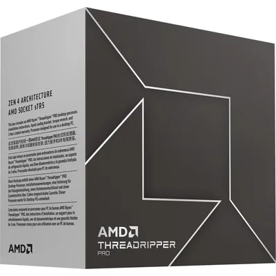 Zdjęcie produktu dla AMD Ryzen Threadripper PRO 7975WX, AMD Ryzen Threadripper PRO, Socket sTR5, 5 nm, Pudełko, AMD, 7975WX