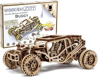 Image de WOODEN CITY Puzzle 3D voiture-buggy 137 pièces