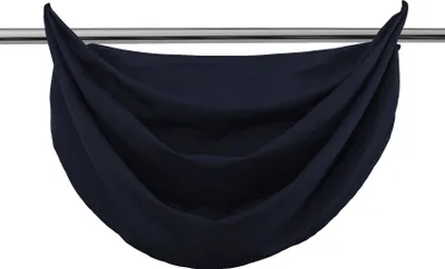 Produktbild von Segeltuch Querbehang Microsatin Ösen, die ideale Ergänzung zu unseren Gardinen HxB 60x80 cm Dunkelblau, 20405V