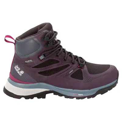 Produktbild von Jack Wolfskin FORCE STRIKER TEXAPORE MID W purple / grey 41