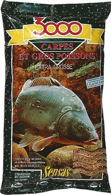 Produktbild von Sensas Partikelköder 3000 Carpes (extra grob) Inhalt kg: 1,0