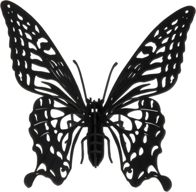 Immagine prodotto di modello di carta 3D - farfalla