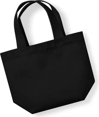 Produktbild von Westford Mill W845 | EarthAware Organic Marina Mini Tote 26 x 21 x 10 cm - Farbe: Black - Größe: One Size