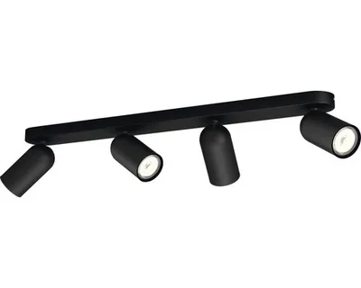 Obrázek produktu pro Philips myLiving Stropní/nástěnné bodové svítidlo Pongee, 4×, Bodová světla, GU10, 4 žárovek, LED, 220-240 V, Černá