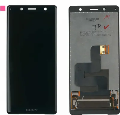 Produktbild von Display für Sony Xperia XZ2 compact (H8314) Farbe: Schwarz Displayglas Touchscreen Bildschirm