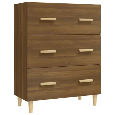 Produktbild von Sideboard Braun Eichen-Optik 70x34x90 cm Holzwerkstoff