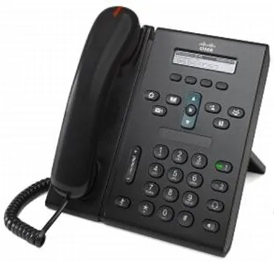 Produktbild von Cisco IP 6921 Telefon, Rufnummernanzeige, Freisprechfunktion, Ethernet