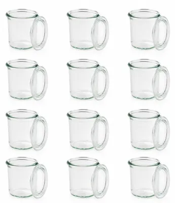 Weck Gläser 140 ml, Ø 6 cm, transparent, 24 Stück