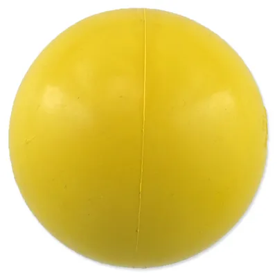 Produktbild von Dog Fantasy Spielzeug harter gelber Ball 6cm