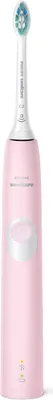 Produktbild von Philips 4300 series Elektrische Schallzahnbürste mit integriertem Drucksensor, Erwachsener, Ultraschall-Zahnbürste, Tägliche Pflege, 62000 Bewegungen pro Minute, Pink, 2 min