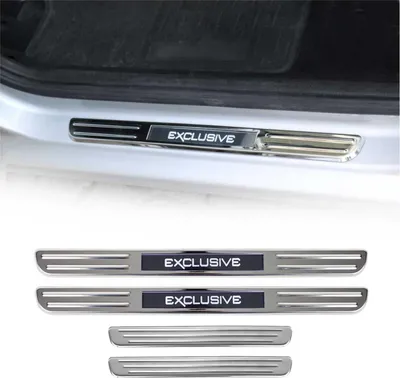 Obrázok produktu pre Prahové lišty Exkluzívne pre VW Golf 2003-2021 nerezová oceľ 4x