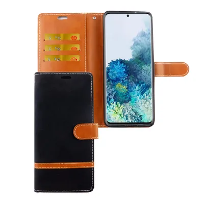 Zdjęcie produktu dla Samsung Galaxy S20 Plus etui na telefon komórkowy etui ochronne etui na kartę etui czarne