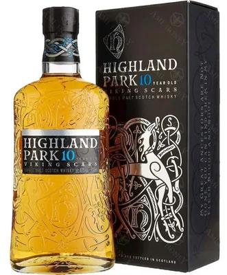 Immagine prodotto di Highland Park 10 Years Old VIKING SCARS 40% Vol. 0,7l in scatola di cartone