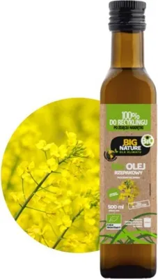 Produktbild von Big Nature kaltgepresstes Rapsöl bio500