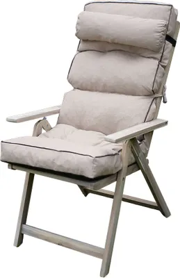 Obrázok produktu pre Vankúš na kreslo Záhradné lehátko 120 cm béžový