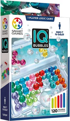 Produktbild von SMART Toys & Games IQ-Bubbles Denkspiel Blasenform, 120 Herausforderungen
