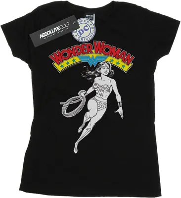 Produktbild von DC Comics - T-Shirt für Damen BI17391 (XXL) (Schwarz)