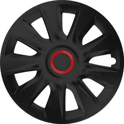 Produktbild von Z480804 Radkappen Radzierblenden SATZ (4Stück) 17 Zoll Stratos RR schwarz