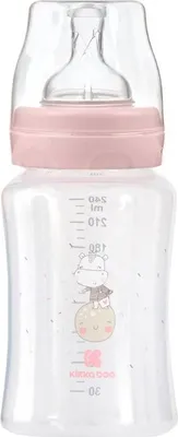 Produktbild von Kikkaboo 240ml Hippo Dreams Anti-kolik-flasche Durchsichtig Durchsichtig One Size