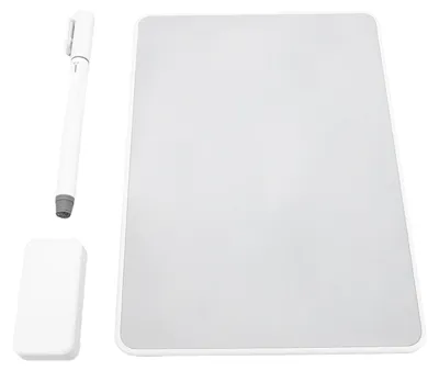 Produktbild von Magnetische Schreibtafel A5, abwischbar und wiederverwendbar, mit 0,8-mm-Stiftspitze für Küche, Zuhause, Schule und Büro