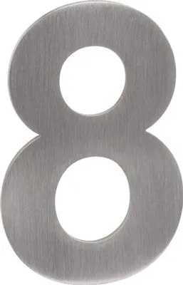 Obrázok produktu pre Samolepka číslo "8" nerez 50x1,5 mm