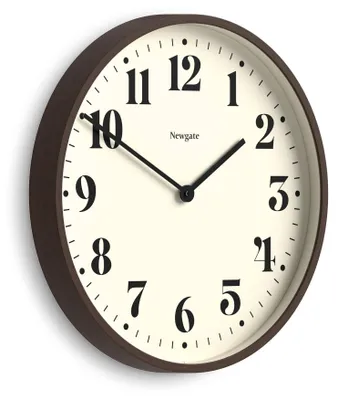 Theater Wanduhr 45 cm – moderne runde Acryluhr, leises Quarzwerk